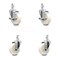 Service Caster 4 Inch Nylon Wheel Swivel 3/4 Inch Square Stem Caster Brakes SCC, 2PK SCC-SQ20S414-NYS-TLB-34-2-S-2 - alternate 1